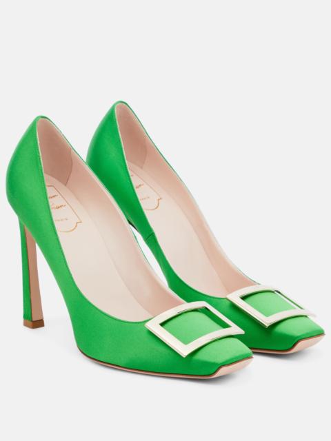 Roger Vivier Trompette satin pumps