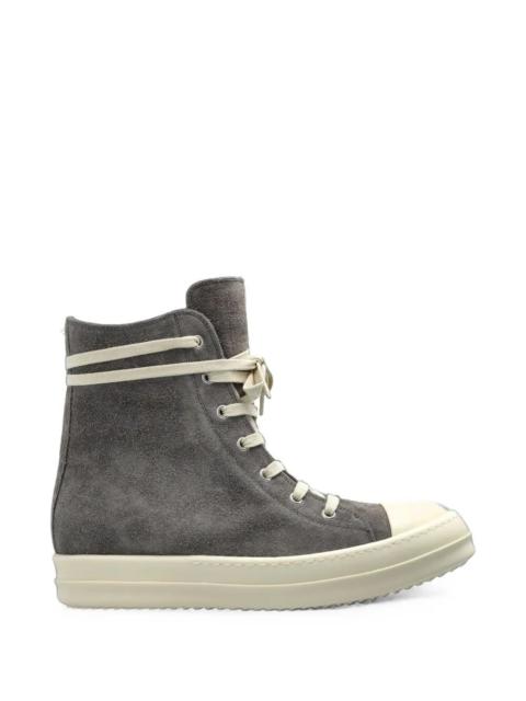 Rick Owens Leather Sneakers Durk Dust Milk Milk