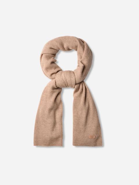 UGG ® Women's Luxe Blanket Scarf Wool in Sand Castle
