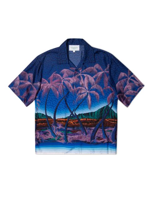 CASABLANCA Nuit A Maui Silk Shirt