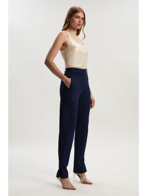 KAREN MILLEN Digital Ophelia Polished Tailored Ankle Detail Trouser