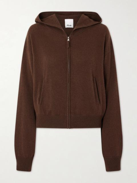 Allude Wool And Cashmere-blend Hoodie