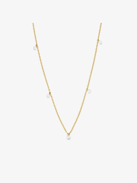 TOUS 9kt gold and lab-grown diamond Necklace TOUS Irisé LGD