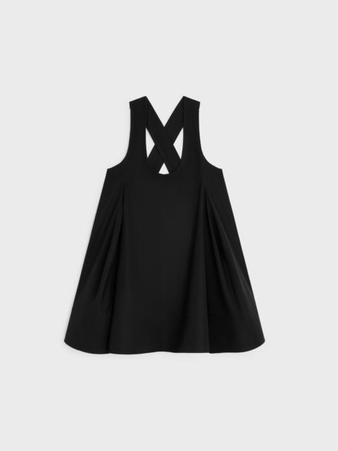 CELINE mini dress IN cotton poplin