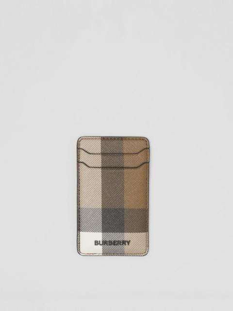Burberry Check E-canvas iPhone 12 Pro Card Case