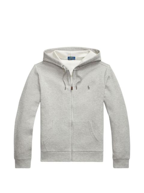 Polo Ralph Lauren logo-embroidered zip-up hoodie