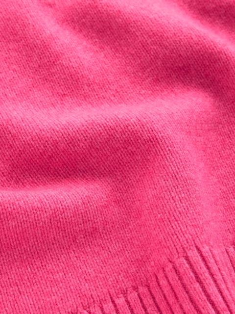 BODEN Marta Merino Wool Crew Sweater-Pink Power