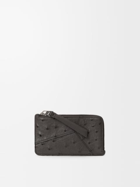 Loewe Puzzle coin cardholder in ostrich