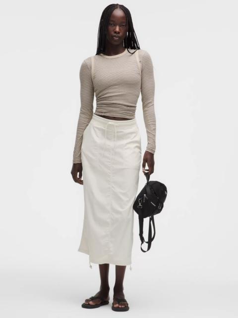 lululemon Dance Studio Mid-Rise Midi Skirt