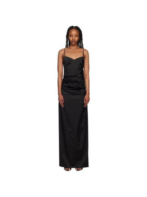 GAUGE81 Black Vona Maxi Dress