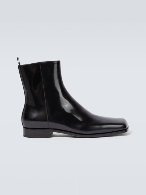 Prada Leather ankle boots