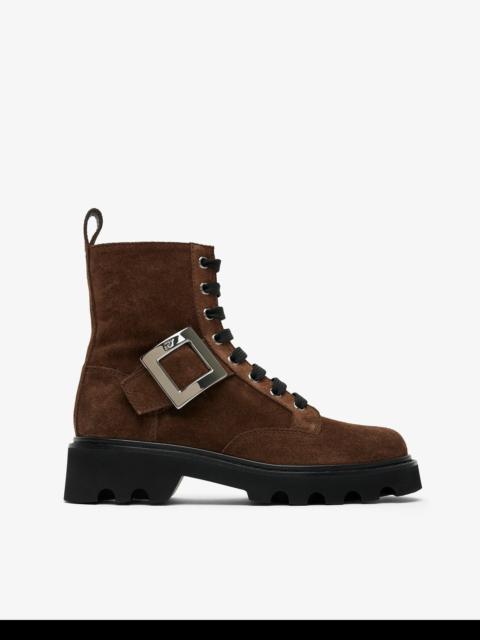 Roger Vivier Viv Rangers lace up boots
