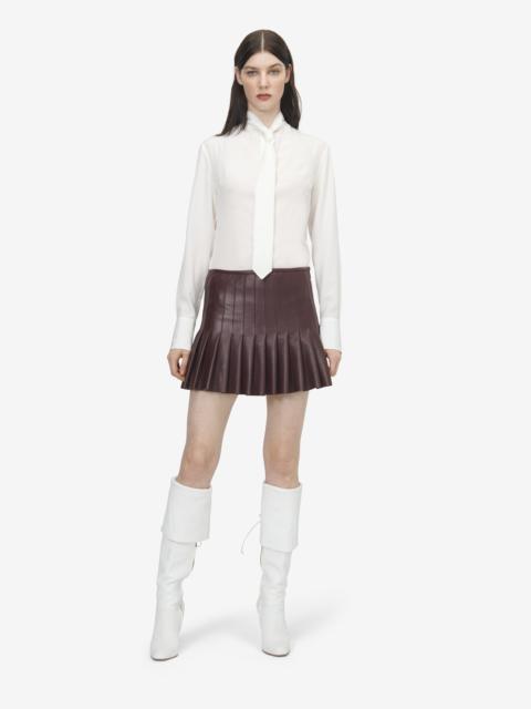 Alexander McQueen Tie Silk Shirt