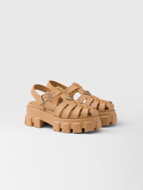 Rubber Monolith sandals