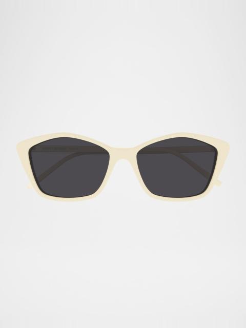 SAINT LAURENT Cat-Eye Acetate Sunglasses