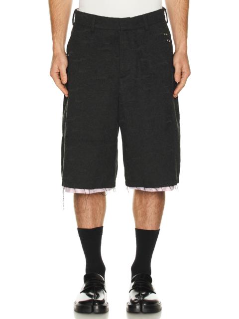 Wide Tailored Shorts