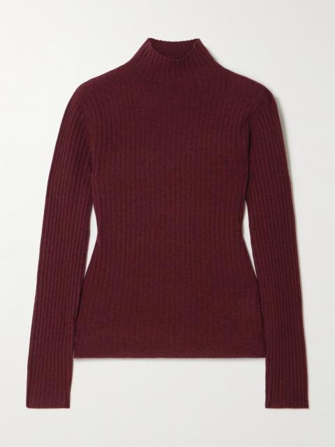 arch4 Ariana Ribbed Cashmere Turtleneck Sweater
