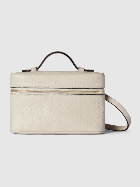 GUCCI GG Emblem super mini bag