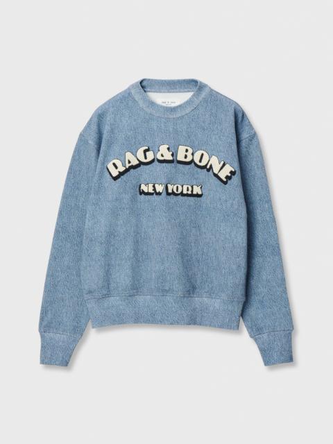 rag & bone rb Miramar NY Oversized Sweatshirt Cotton Terry