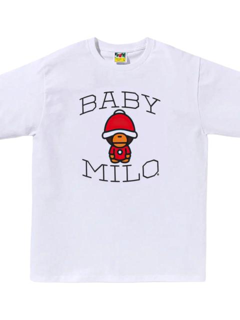 A BATHING APE® Christmas Baby Milo Tee "White" 002TEL701002FWHT