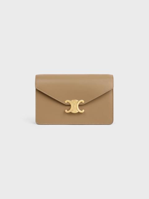 WALLET ON CHAIN MARGO IN Shiny calfskin