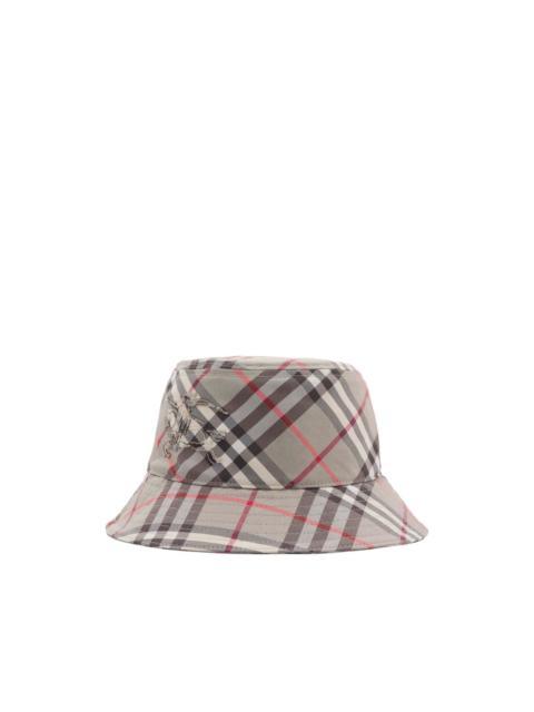 Burberry checked bucket hat