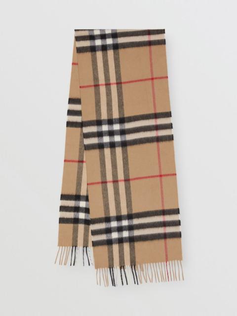 The Classic Check Cashmere Scarf