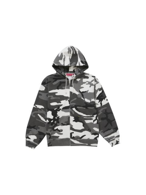 Supreme Supreme Work Zip Up Hooded Sweatshirt Snow Camo