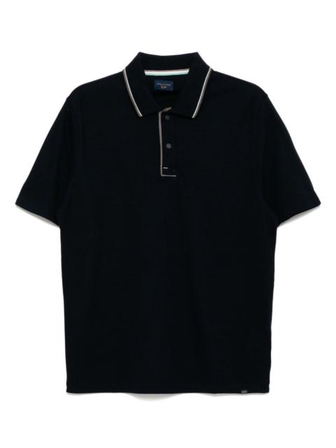 Paul & Shark contrasting details polo shirt