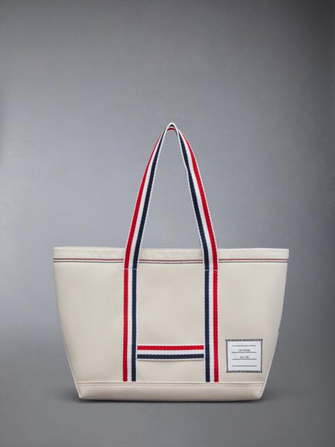 Thom Browne DOUBLE FACE CANVAS SMALL TOOL TOTE