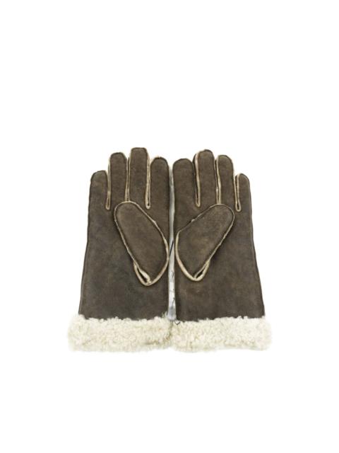 Polo Ralph Lauren shearling-trim gloves