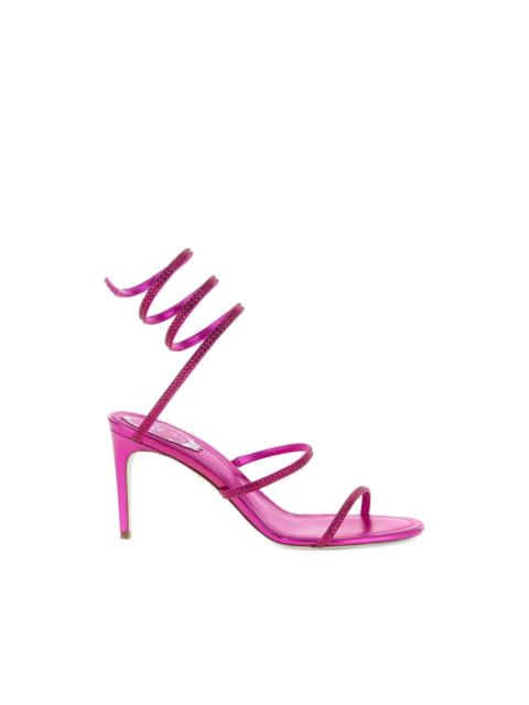RENE CAOVILLA Cleo crystal-appliqué sandals