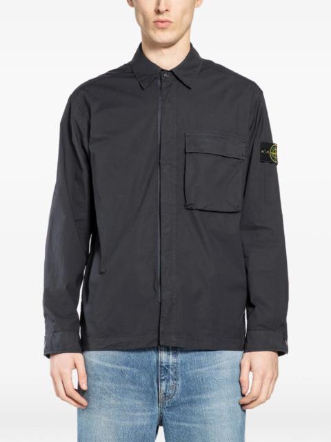Stone Island chest-pocket shirt