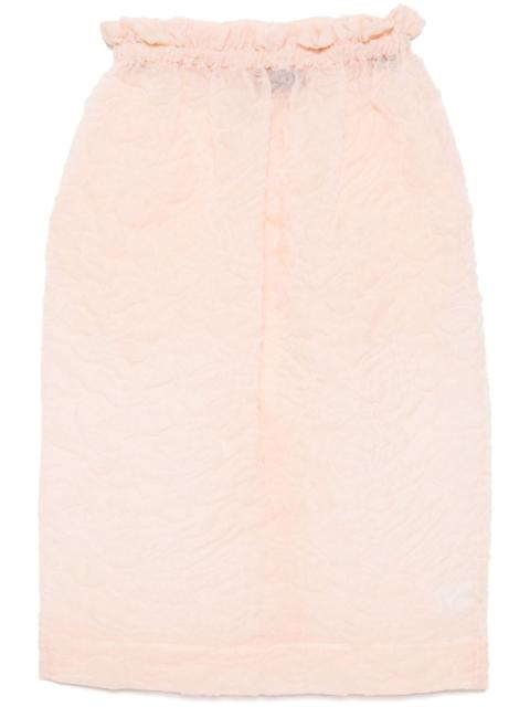 Simone Rocha ruffle-waisted skirt