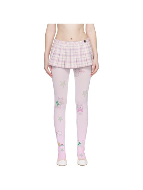 SANDY LIANG Pink Franc Skort