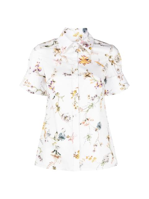Erdem floral-print short-sleeve shirt