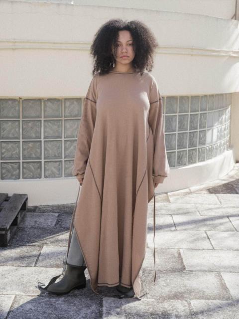 BASERANGE Shaw Punica Long Sleeve Kaftan - Cotton Hemp Jersey