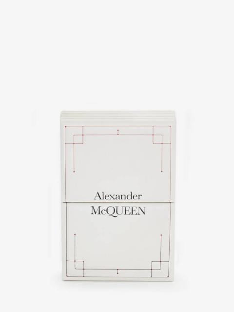 Alexander McQueen Double Pack Cards In Leather Covered Box in Multicolor