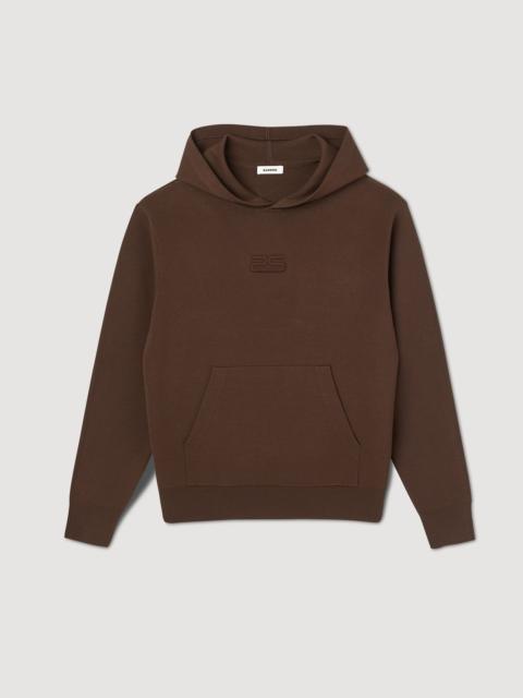 Sandro KNIT HOODIE
