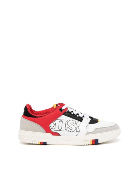 Missoni logo-print leather sneakers