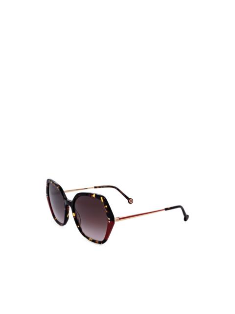 CAROLINA HERRERA geometric-frame sunglasses