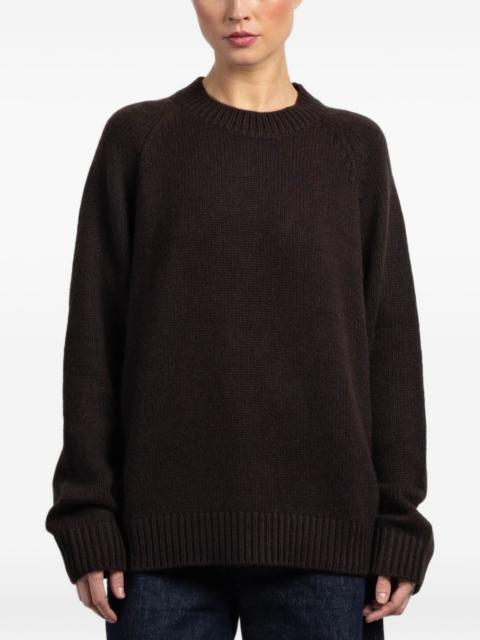 LISA YANG crew-neck knitted sweater