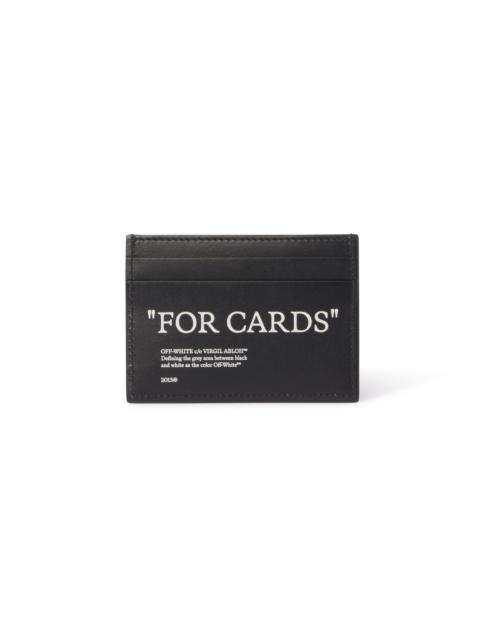 Off-White Quote Bookish Card Case X-ray
