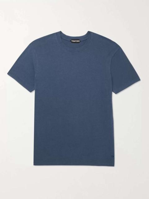 Lyocell and Cotton-Blend Jersey T-Shirt