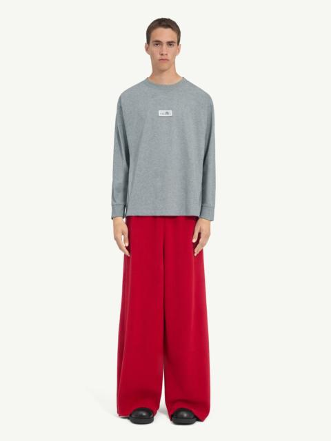 MM6 Maison Margiela Cotton jersey long-sleeve top