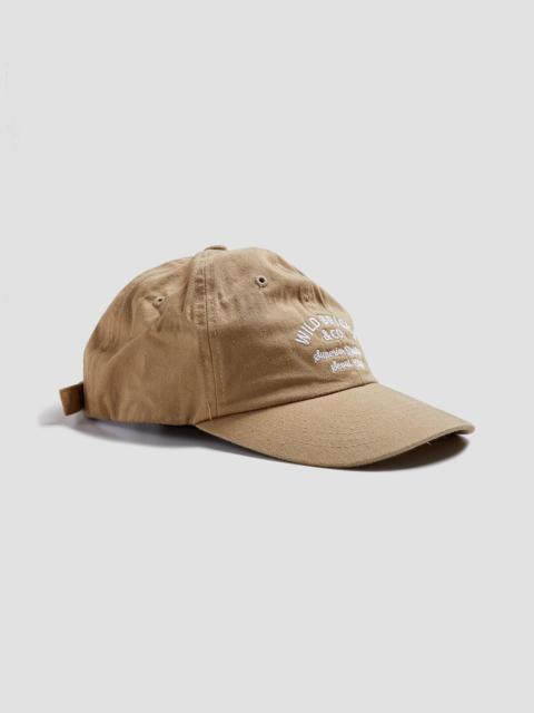 Nigel Cabourn Wild Bricks Classic Logo Cap Beige