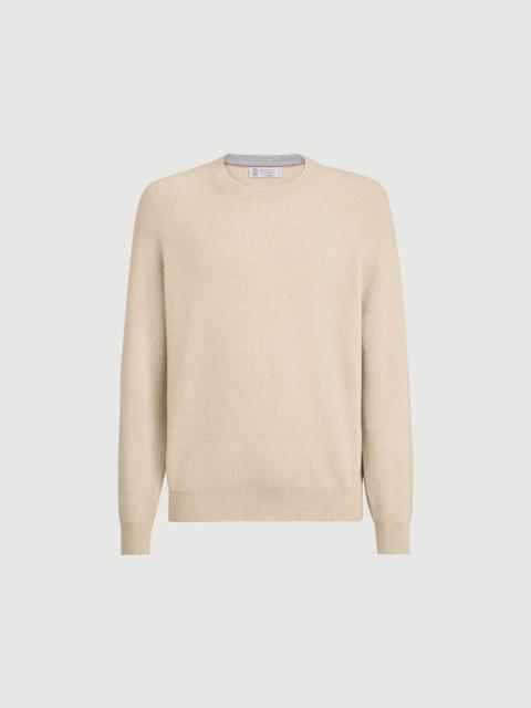Brunello Cucinelli Cashmere English rib sweater