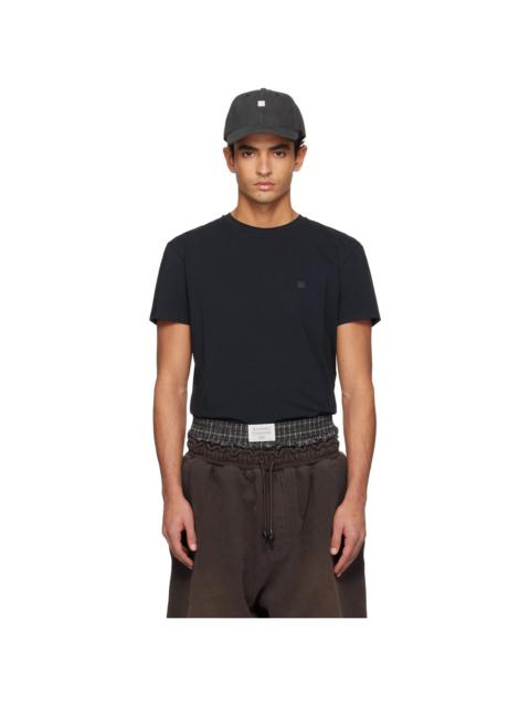 Acne Studios Black Regular Fit T-shirt