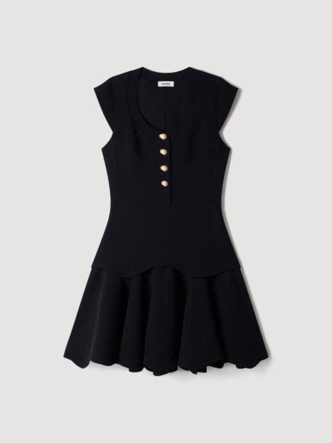 Sandro SHORT BUTTON-UP DRESS