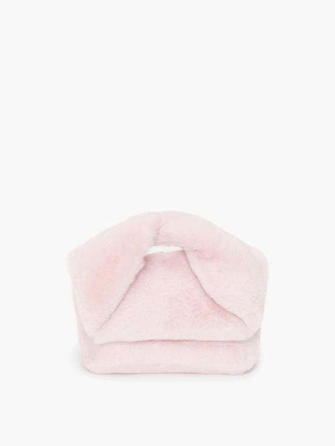 JW Anderson MEDIUM TWISTER - FAUX FUR CROSSBODY BAG